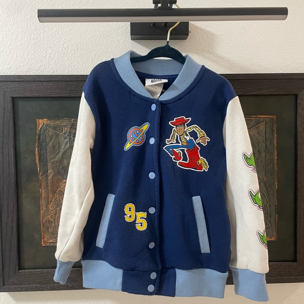 Original Toy Story varsity sweater jacket